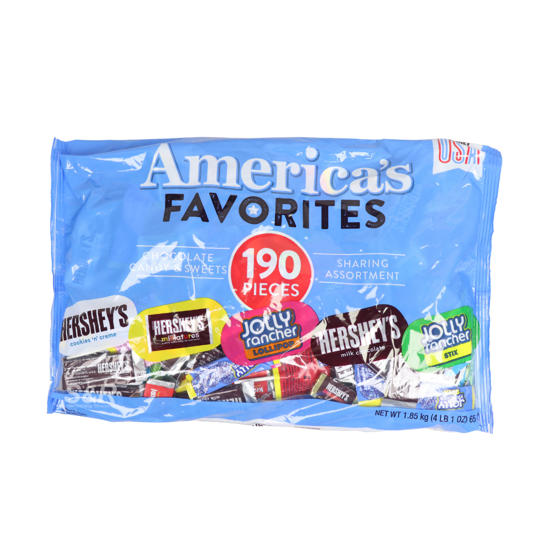 Hershey's America's Favorite Sharing Assortment 190pcs
